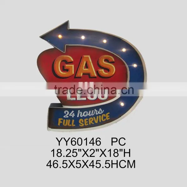 LED METAL DECOR-AUTO RETOR DECOR-GAS BAR DECOR photo-2