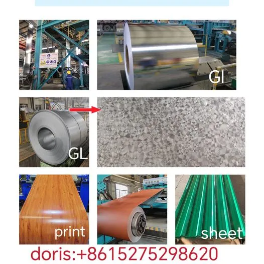 Galvalume Steel Sheet in Coil /GL Steel Coil/roofing Sheet