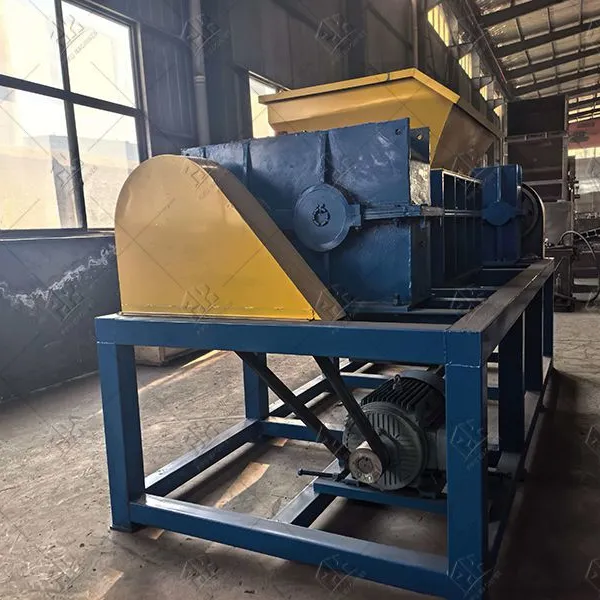 Mattress Shredder Fabric High Wear Resistant Blades Cost Large Double Shaft Shredder