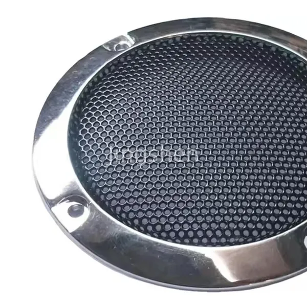 Photochemically Etched Perforated Plate, Round Hole Perforated Plate, Aluminum Alloy Grille, Speaker Grille photo-5