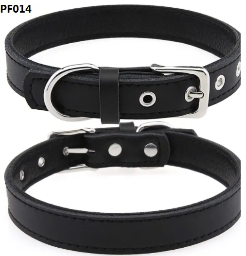 Fency Genuine Leather Pet Collar photo-2