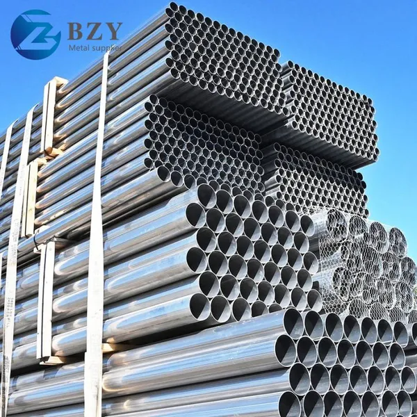 Hot Dipped Galvanized Steel Pipe Size 1/2 3/4 1