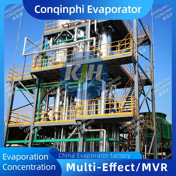 304 Stainless Steel Industrial Evaporator with Temperature Control and 220V Voltage for Solvent Recovery