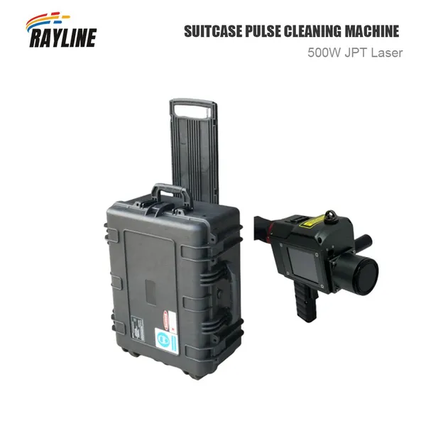 RA LC Series Trolley Laser Cleaning Machine Pulse Handheld Rust Remover For Metal Steel Aluminum Surface Cleaning photo-4