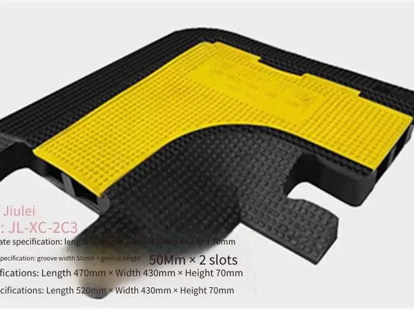 Jiulei Brand Jl-xc-2c3, Road Surface Cable Cover Plate, Dimensions: Length 800mm × Width 430mm × Height 70mm, Inside the Groove: Groove Width 50mm × Groove Height 50mm × 2 Wire Grooves photo-4