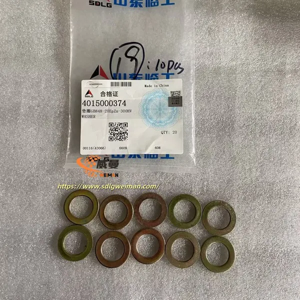 ORIGINAL SDLG WASHER 4015000374 ANWENDUNG FÜR SDLG MOTORGRADER G9180 G9190 G9200