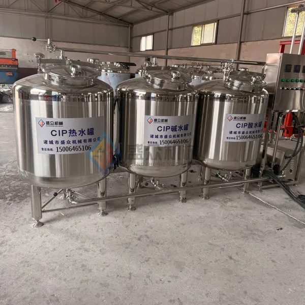 Automatic CIP Cleaning System CIP Cleaning Machine Small PLC-Controlled Cleaning Equipment photo-3
