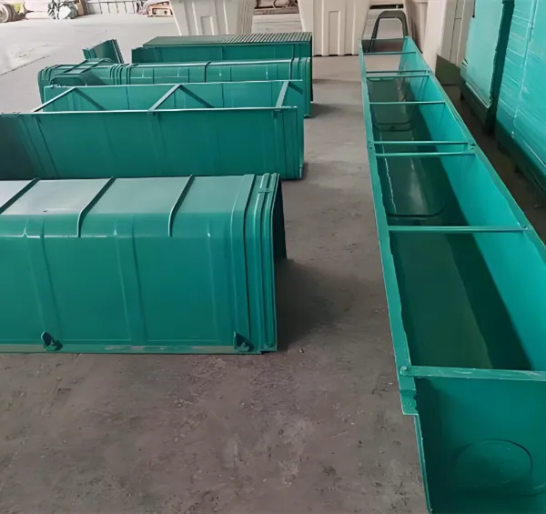 Fiberglass Drainage Channel 600mm Length F900 Load Class With Reinforced Side Walls for Airports