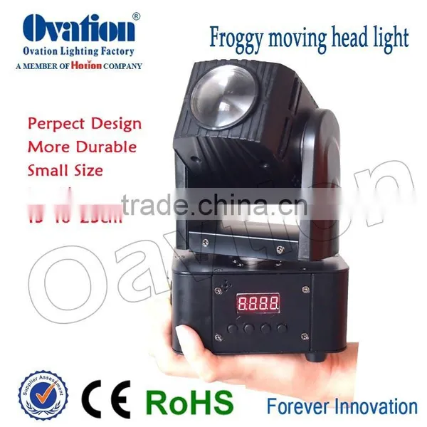 10W Small Base 4 In1RGBW Mini LED Moving Head di Stage Light From China Factory photo-2