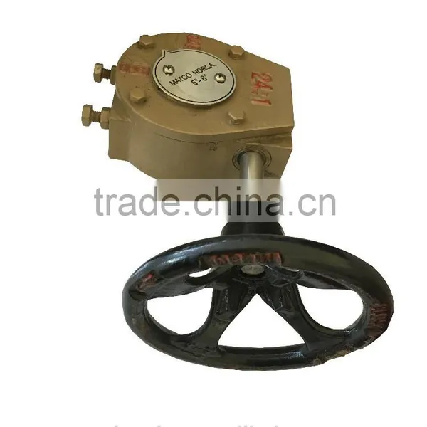 90 Degree Transmission Gear Box Worm Gear Reducer