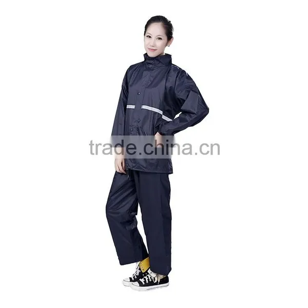 Rainproof Reflective Adult Rain Coat photo-3