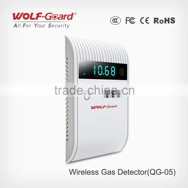 Wireless/wired Gas Detector for Security Wired House Alarms Wireless Sensor photo-3