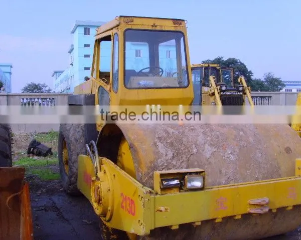 New Arrival Used Road Roller Demag 213d for Cheap Sale in Shanghai photo-2