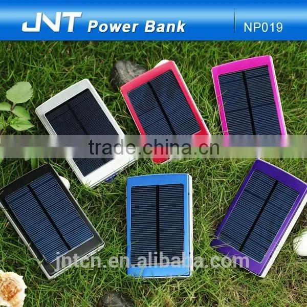 High Capacity Rechargeable Mobile Solar Power Bank With Dual USB Output NP019 photo-6