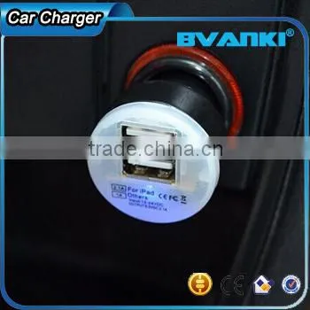 2016 Low Price High Quality Mini Dual Port Car Usb Charger Coloful Mobile Phone Charger for Apple and Samsung Free Samples photo-5