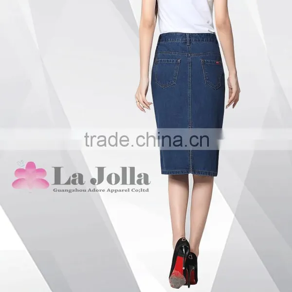 2016 New Fashion Jeans Skirts 257J photo-3