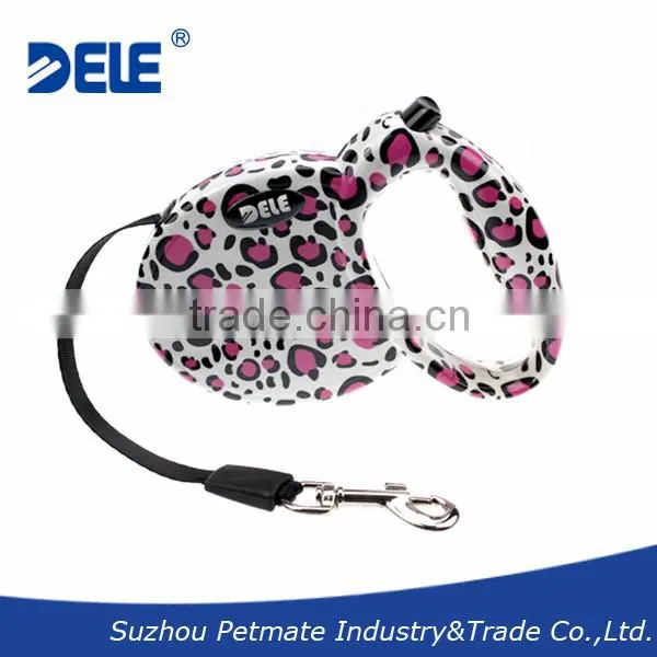 Pet Dog Products Water-transfer Printing Retractable Dog Lead Pet Lead photo-2