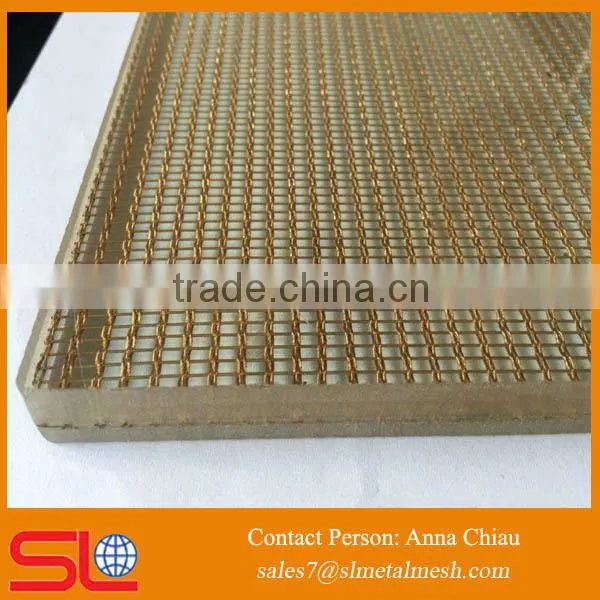 Partition Wall Decoration Laminated Glass Metal Mesh Screen Mesh photo-2
