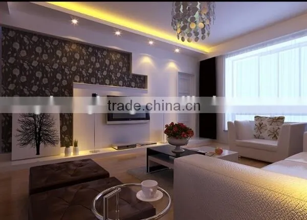 Main Product Foshan Factory Supply High Grade Glass and Porcelain tv Background Wall Glass photo-3