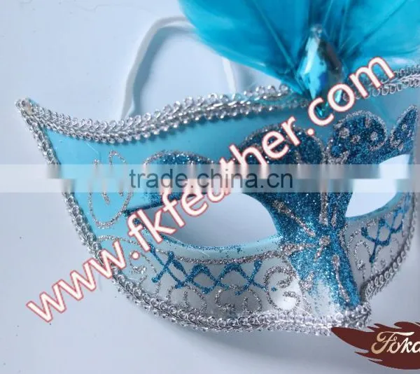 Wholesale Products Goose Feather Mask For Carnival Mask photo-5