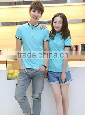 Custom Polo Shirt Design Newest Couple Polo Shirt Without Printing photo-6