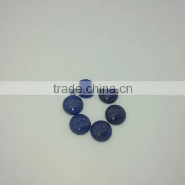 Lapis Round Cabochon Gemstone Factory Price Cab Polish photo-4
