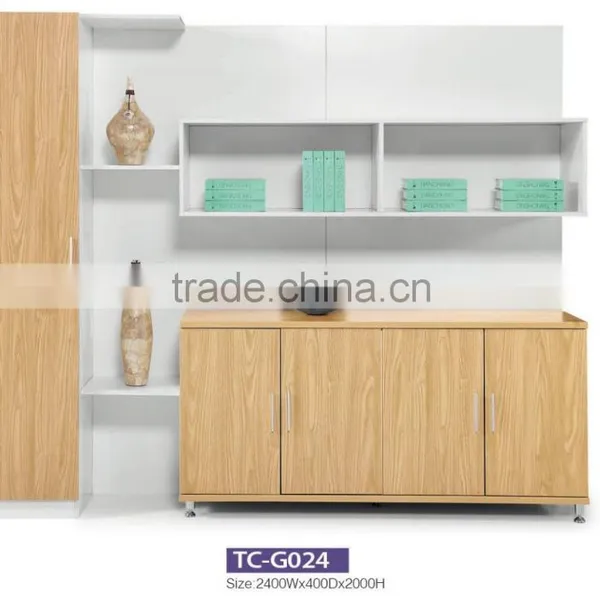 Simple Office Cabinet Made With Wood photo-2