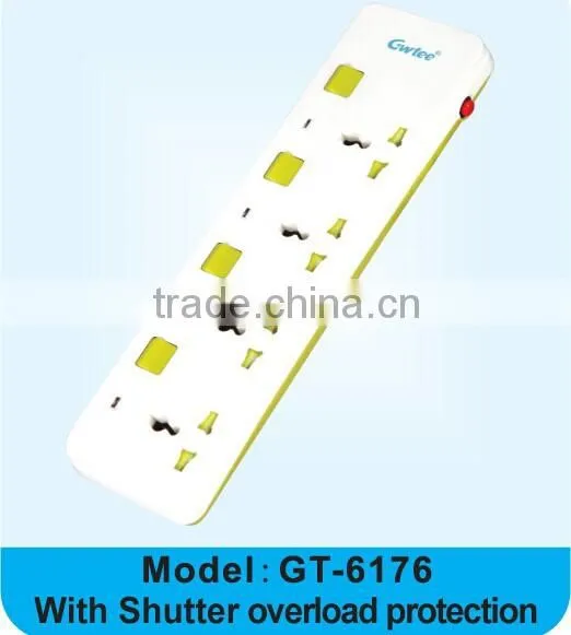 Safety Shutter Extension Socket With Shutter Overload Protection Quality Choice photo-3