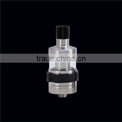 Aromamizer Tank Drip Tip Black Delrin With Anti Spit-back