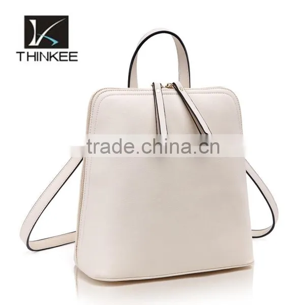China Suppliers Wholesale Newest Design Colorful Girls Leather Back Pack photo-5