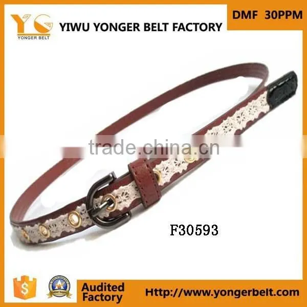 Skinny 1cm Fashion Alloy Waist Belt Wholesale Metal Women Belt photo-2