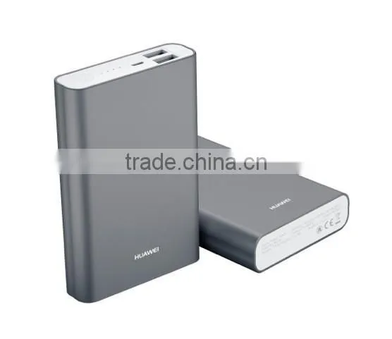 Huawei AP007 13000 MAh Ultra Slim 2 Port Powerbank- Grey