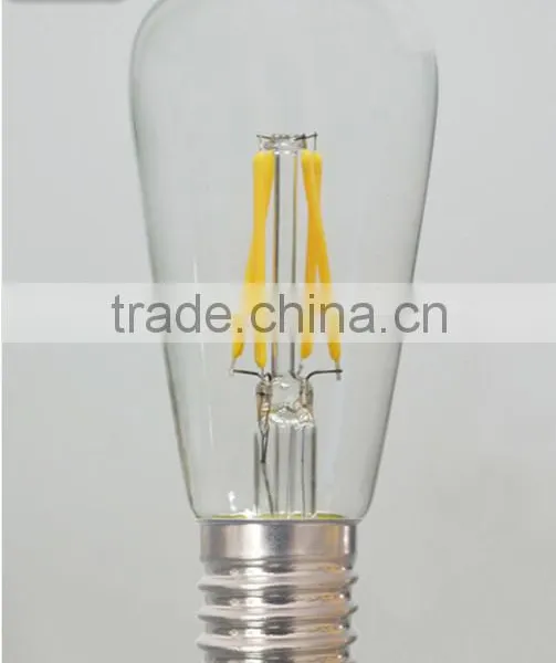 Vintage Edison 120V E26 Led Filament Bulbs Dimmable Full Glass ETL ST64 Led Filament Bulb Lights Lamp Energy Saving 2700K for US photo-3