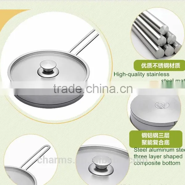 Charms Stainless Steel the American Fry Pan Nonstick Cookware photo-2