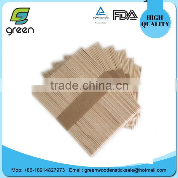 114 Flat Ice Cream Sticks,114 Round Edge Wooden Ice Cream Stick Art and Craft photo-2
