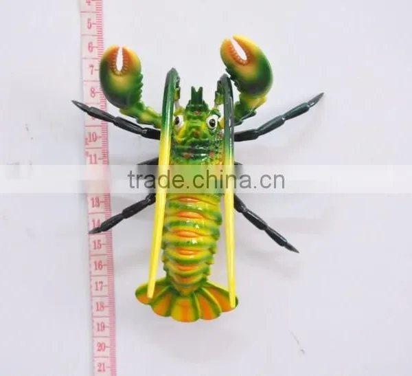 5 Inch Plastic Lobster Animal Refrigerator Magnet, Magnetic Sticker photo-6
