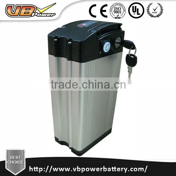 LiFepo4 Battery 10Ah 48V e Bike Battery Pack Shallow Shell With BMS and PCM