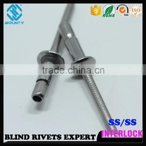 BUTTON HEAD STRUCTURAL INTERLOK RIVETS photo-2
