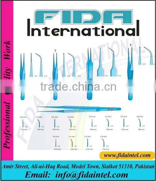 TITANIUM TISSUE FORCEPS SURGICAL INSTRUMENTS