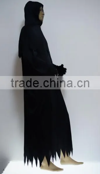 Adult Grim Reaper Costumes Halloween Party Costumes Scary Carnival Dress photo-3