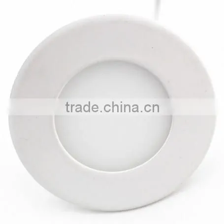LED Panel Light Lighting 3W Warm White Round Shape-White Led Panel Light photo-2