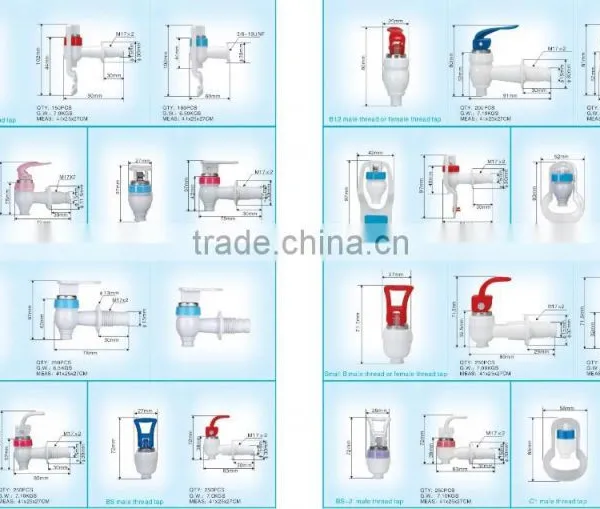 Water Dispenser Parts Type Dispenser Tap