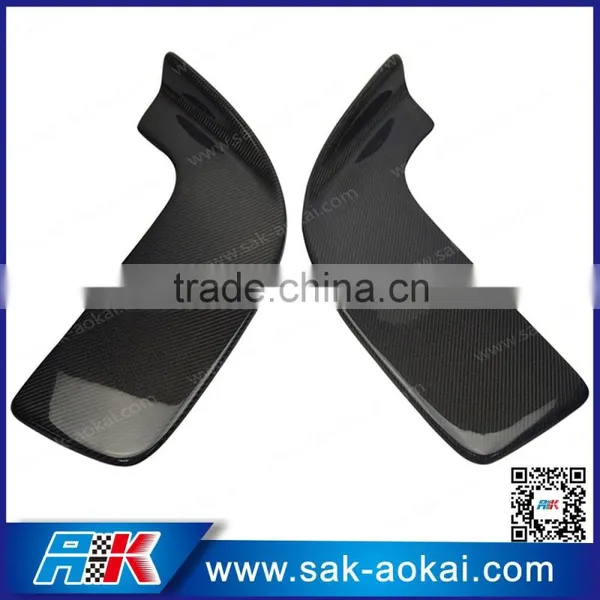 2X Universal Auto Splitter Flap Cupwings Front Bumper Lip Spoiler photo-2