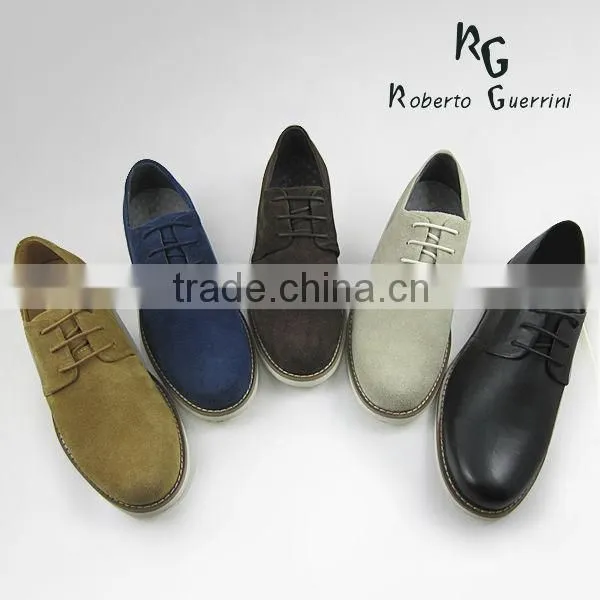 2014 China Supplier Suede Leather Casual Shoes photo-4
