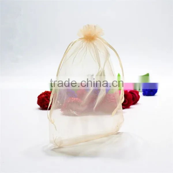 Factory Cheap Celebrate it Wedding Candy Organza Gift Bags photo-3