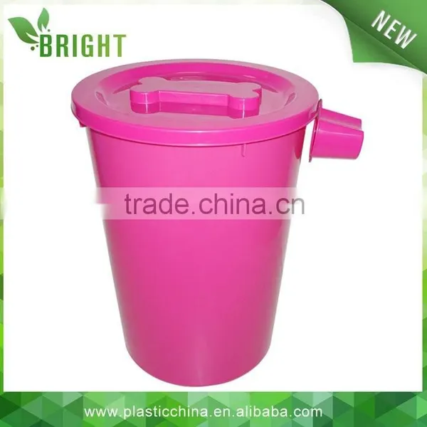 13KG 35liter H510 Round Pet Food Container With Lid and Scoop