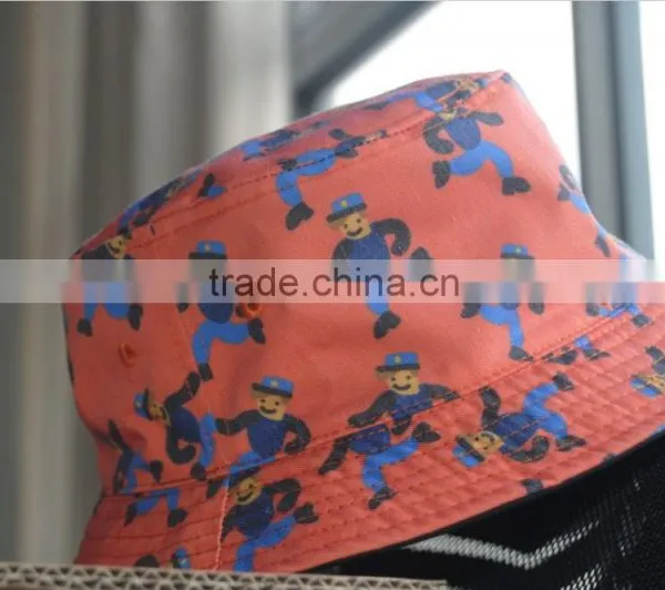 Printing Cotton Custom Made Bucket Hat photo-4