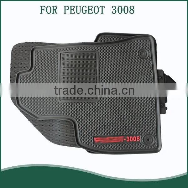Top Quality 3D Rubber Car Floor Mats For PEUGEOT 3008 Cars photo-2