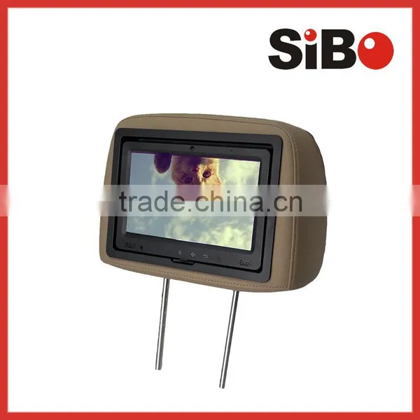 9 Inch Touch Screen Lcd Headrest Monitor For Taxi Advertising Player With Built In Gps 3g Wifi photo-5