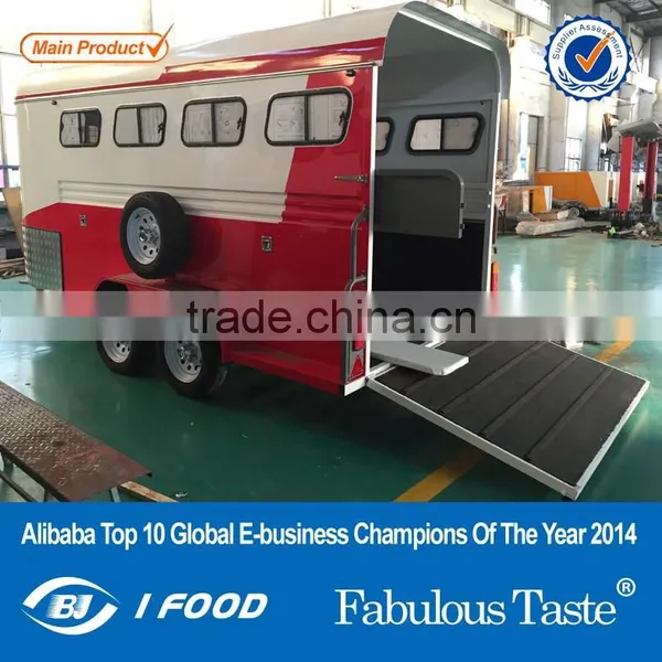 Unique Horse Float Trailer,Camper Horse Float Trailer,Angle Horse Float photo-6